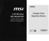 Монитор MSI 24.5" Pro MP252 черный IPS LED 1ms 16:9 HDMI M/M 300cd 178гр/178гр 1920x1080 100Hz DP FHD 3.3кг
