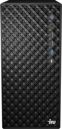 ПК IRU Tactio 520B6SB MT Ryzen 5 8600G (4.3) 16Gb SSD512Gb RGr Windows 11 Pro 2.5xGbitEth 450W черный (RUS) (2131215)