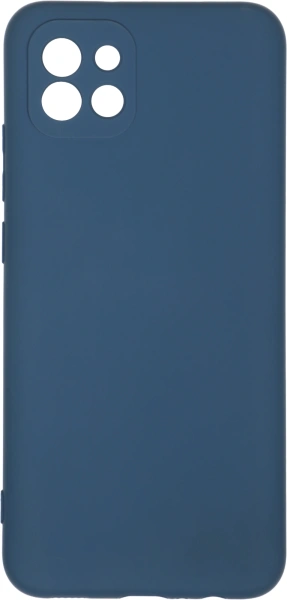 Чехол (клип-кейс) BoraSCO для Samsung Galaxy A03 Microfiber Case синий (70093)