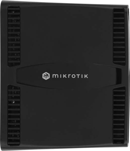 Роутер беспроводной MikroTik hAP ax2 (C52IG-5HAXD2HAXD-TC) AX1800 10/100/1000BASE-TX черный