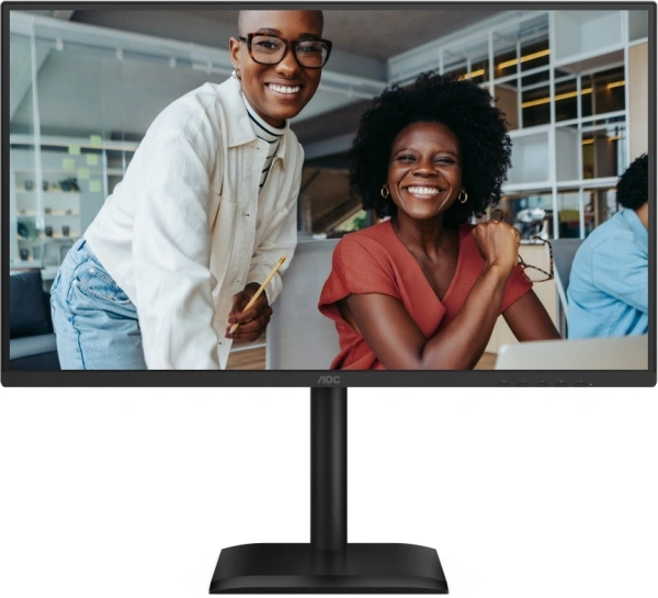 Монитор AOC 27" Q27E4U черный IPS LED 16:9 HDMI M/M матовая HAS Piv 350cd 178гр/178гр 2560x1440 120Hz DP 2K USB 5.55кг