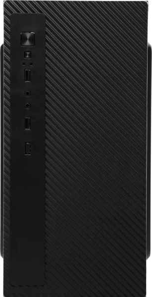 Корпус Accord Entry ACC-2053B черный без БП mATX 1x80mm 1x120mm 2xUSB2.0 audio