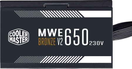 Блок питания Cooler Master ATX 650W MWE Bronze V3 Gen.5 80+ bronze 24pin APFC 120mm fan 6xSATA RTL