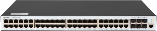 Коммутатор SNR SNR-S5310G-48TX (L2+) 48x1Гбит/с 6SFP+ управляемый