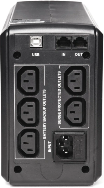 Источник бесперебойного питания Powercom Smart King Pro+ SPT-500-II 400Вт 500ВА черный