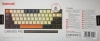 Клавиатура Redragon Caraxes Pro механическая черный USB беспроводная BT/Radio slim for gamer LED (71554) кабель 1.8м