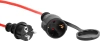 Сетевой удлинитель Buro BU-PS1.10/R-16 10м (1 розетка) красный (коробка)