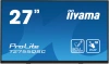 Монитор Iiyama 27" ProLite T2755QSC-B1 черный IPS LED 16:9 HDMI M/M глянцевая 400cd 178гр/178гр 2560x1440 75Hz DP WQ USB Touch 5.8кг