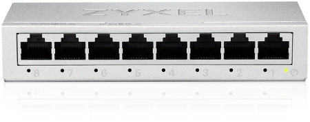 Коммутатор Zyxel GS-108BV5-EU0101F (L2) 8x1Гбит/с неуправляемый