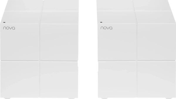 Роутер беспроводной Tenda NOVA MW6 (MW6(2-PACK)) AC1200 10/100/1000BASE-TX белый (упак.:2шт)