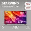 Телевизор LED Starwind 43" SW-LED43SG300 Яндекс.ТВ Frameless черный FULL HD 60Hz DVB-T DVB-T2 DVB-C DVB-S DVB-S2 USB WiFi Smart TV