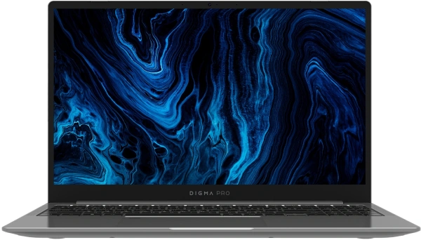 Ноутбук Digma Pro Sprint N Ryzen 5 5500U 16Gb SSD512Gb AMD Radeon Graphics 15.6" IPS FHD (1920x1080) Windows 11 Pro dk.grey WiFi BT Cam 4700mAh (DN15R5-ADXW05)