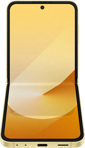 Смартфон Samsung SM-F741B Galaxy Z Flip 6 512Gb 12Gb желтый раскладной 3G 4G 1Sim 6.7" 1080x2640 Android 14 50Mpix 802.11 a/b/g/n/ac/ax NFC GPS GSM900/1800 GSM1900 Protect