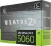 Видеокарта MSI PCI-E 5.0 RTX 5060 8G VENTUS 2X NVIDIA GeForce RTX 5060 8Gb 128bit GDDR7 2497/28000 HDMIx1 DPx3 HDCP Ret