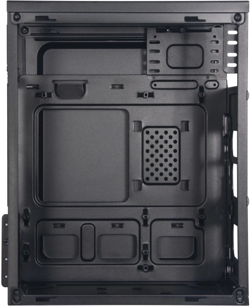 Корпус KingPrice KPCC-MN208 черный без БП mATX 1x80mm 2x120mm 2xUSB2.0 audio