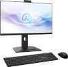 Моноблок MSI Modern AM273QP AI 1UM-086RU 27" WQHD Core Ultra 7 155H (1.4) 32Gb SSD1Tb Graphics CR Windows 11 Pro 2.5xGbitEth WiFi BT 150W клавиатура мышь Cam черный 2560x1440