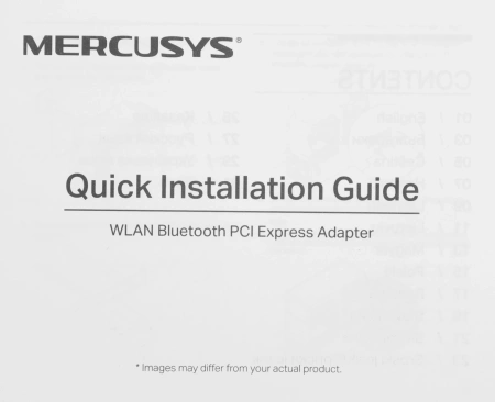 Сетевой адаптер Wi-Fi + Bluetooth Mercusys MA30E AC1200 PCI Express (ант.внеш.несъем.) 2ант.