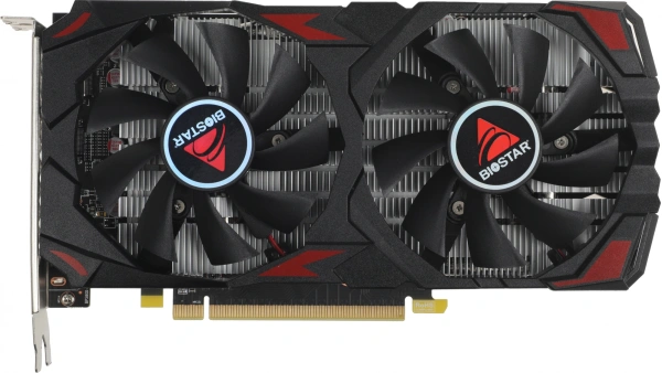 Видеокарта Biostar PCI-E 3.0 RX580 2048SP AMD Radeon RX 580 8Gb 256bit GDDR5 1274/7000 HDMIx1 DPx2 HDCP Ret