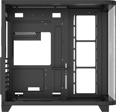 Корпус Formula Crystal U2 черный без БП ATX 10x120mm 1xUSB2.0 1xUSB3.0 audio bott PSU