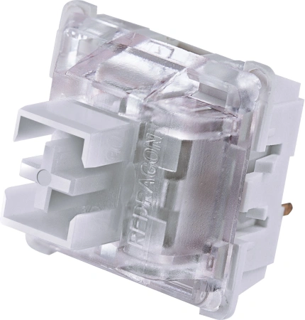 Клавиатура Redragon Veigar механическая белый/синий USB беспроводная BT/Radio for gamer LED (71476) кабель 1.5м