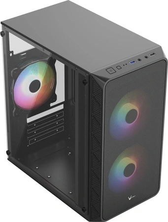 Корпус Formula Air Mesh G4 черный без БП mATX 2x120mm 1xUSB2.0 1xUSB3.0 audio