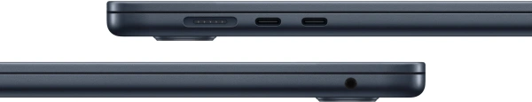 Ноутбук Apple MacBook Air A3241 M4 10 core 16Gb SSD512Gb/10 core GPU 15.3" Liquid Retina (2880x1864) macOS midnight WiFi BT Cam (MW1M3HN/A)