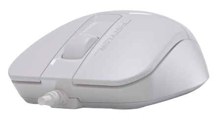 Мышь A4Tech Fstyler FM12 белый оптическая 1200dpi USB 3but (FM12 WHITE)