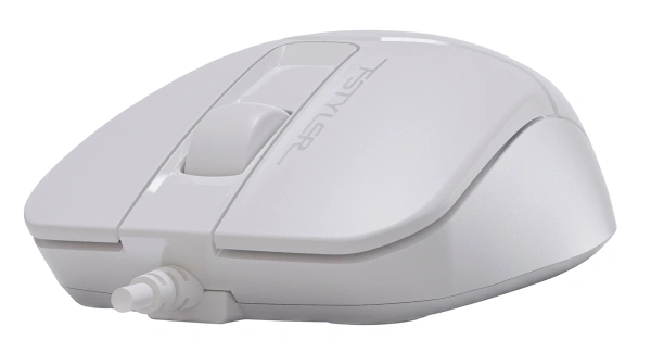Мышь A4Tech Fstyler FM12 белый оптическая 1200dpi USB 3but (FM12 WHITE)