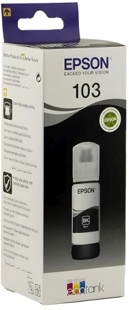 Чернила Epson 103 C13T00S14A черный 65мл для Epson L3100/3110/3150