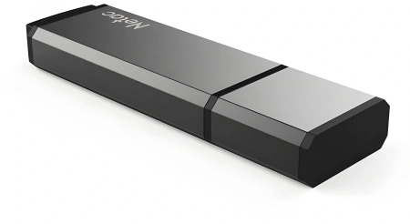 Флеш Диск Netac 64GB U351 NT03U351N-064G-20BK USB2.0 черный