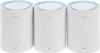 Бесшовный Mesh роутер Cudy M1200 (M1200(3-PACK)) AC1200 10/100BASE-TX белый (упак.:3шт)