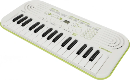 Синтезатор Casio SA-50 32клав. зеленый/белый