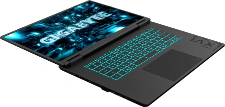 Ноутбук Gigabyte Gaming A16 Pro Core 7 240H 32Gb SSD1Tb NVIDIA GeForce RTX5070Ti 12Gb 16" IPS WUXGA (2560x1600) без ОС black WiFi BT Cam (DXHG4KZCC4SD)