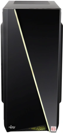 ПК IRU Tactio 320A5GER MT Ryzen 5 5600G (3.9) 16Gb SSD512Gb RGr без ОС GbitEth 500W черный (RUS) (2106786)