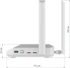 Роутер беспроводной Keenetic Netcraze Hero 5G (NC-4110) AX3000 10/100/1000/2500BASE-TX/4G cat.12 белый