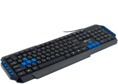 Клавиатура Оклик 750G FROST WAR черный/черный USB Multimedia for gamer (337452)