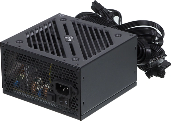 Блок питания Aerocool ATX 600W CYLON 600 80+ (20+4pin) APFC 120mm fan color 5xSATA RTL