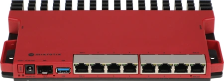 Маршрутизатор MikroTik L009UiGS-RM 10/100/1000BASE-T красный