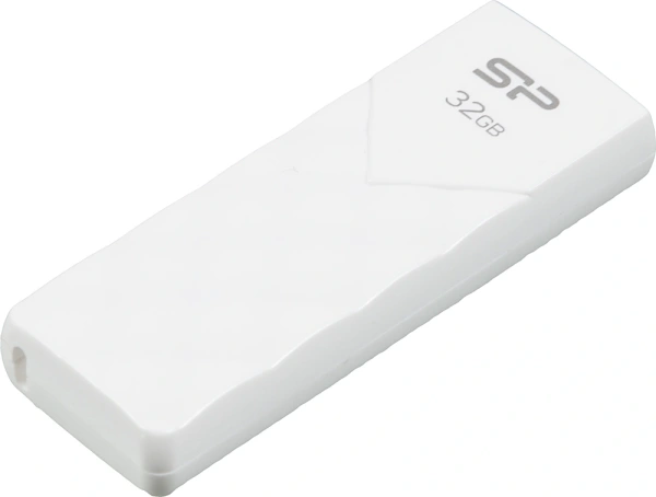 Флеш Диск Silicon Power 32Gb Ultima U03 SP032GBUF2U03V1W USB2.0 белый