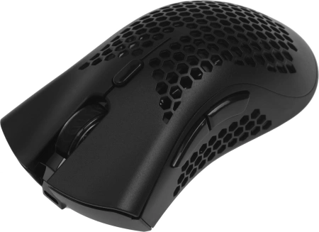 Мышь Defender Warlock GM-709L черный оптическая 2400dpi беспров. USB 7but (52709)