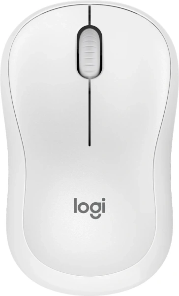 Мышь Logitech Silent M220 белый оптическая 1000dpi silent беспров. USB 2but (910-006508)