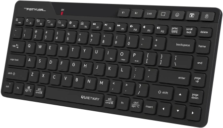 Клавиатура A4Tech FBK26C AS черный USB беспроводная BT/Radio slim Multimedia