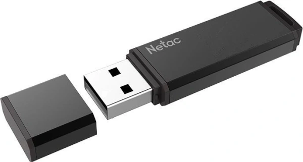 Флеш Диск Netac 16Gb U351 NT03U351N-016G-20BK USB2.0 серый