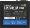 Блок питания Montech ATX 750W CENTURY GOLD G5 80+ gold (20+4pin) APFC 120mm fan 10xSATA Cab Manag RTL