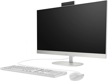 Моноблок HP 24-cr0012i 23.8" Full HD i3 N300 (0.8) 8Gb SSD512Gb UHDG FreeDOS GbitEth WiFi BT 65W клавиатура мышь Cam белый 1920x1080