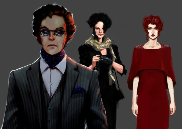 Дополнение к игре для ПК Draw Distance Vampire: The Masquerade - Coteries of New York Art (16+)