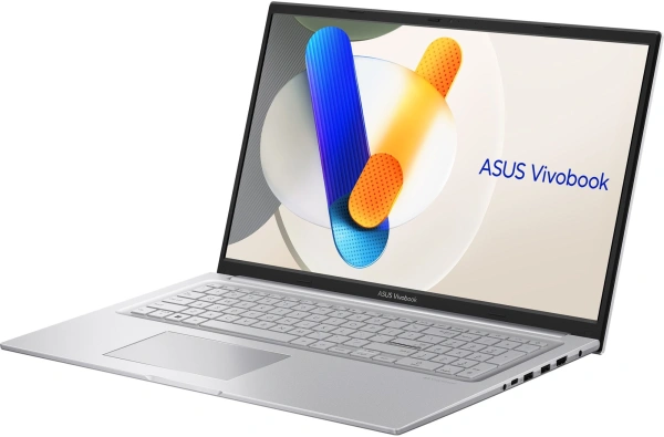 Ноутбук Asus Vivobook 17 X1704VA-AU398 Core i7 1355U 16Gb SSD1Tb Intel Iris Xe graphics 17.3" IPS FHD (1920x1080) без ОС silver WiFi BT Cam (90NB10V1-M00D20)