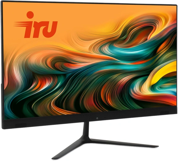 Моноблок IRU P231 23.8" Full HD Cel N4020 (1.1) 8Gb SSD256Gb UHDG 600 без ОС GbitEth WiFi BT 36W Cam черный 1920x1080