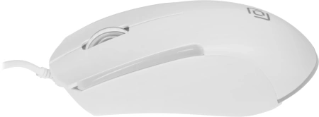 Мышь Оклик 245M белый оптическая 1000dpi USB 3but (471480)