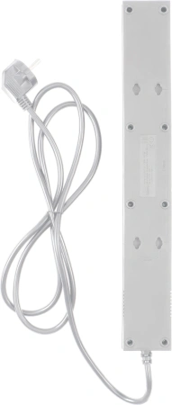 Сетевой фильтр Buro BU-SP3_USB_2A-W 3м (6 розеток) белый (коробка)